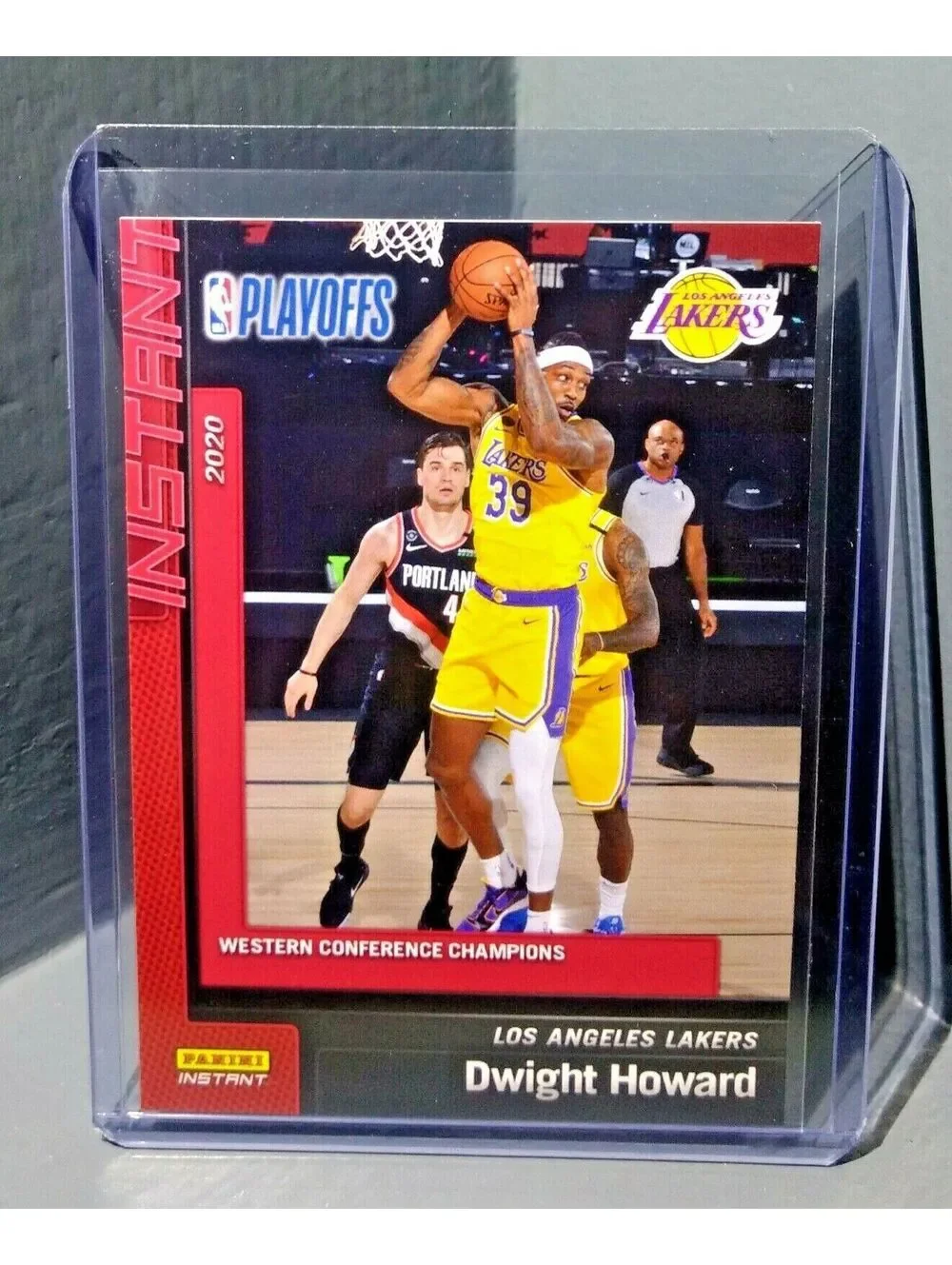 Dwight Howard 2019-2020 Panini NBA Instant Lakers #241 Basketball Card 1 of 340
